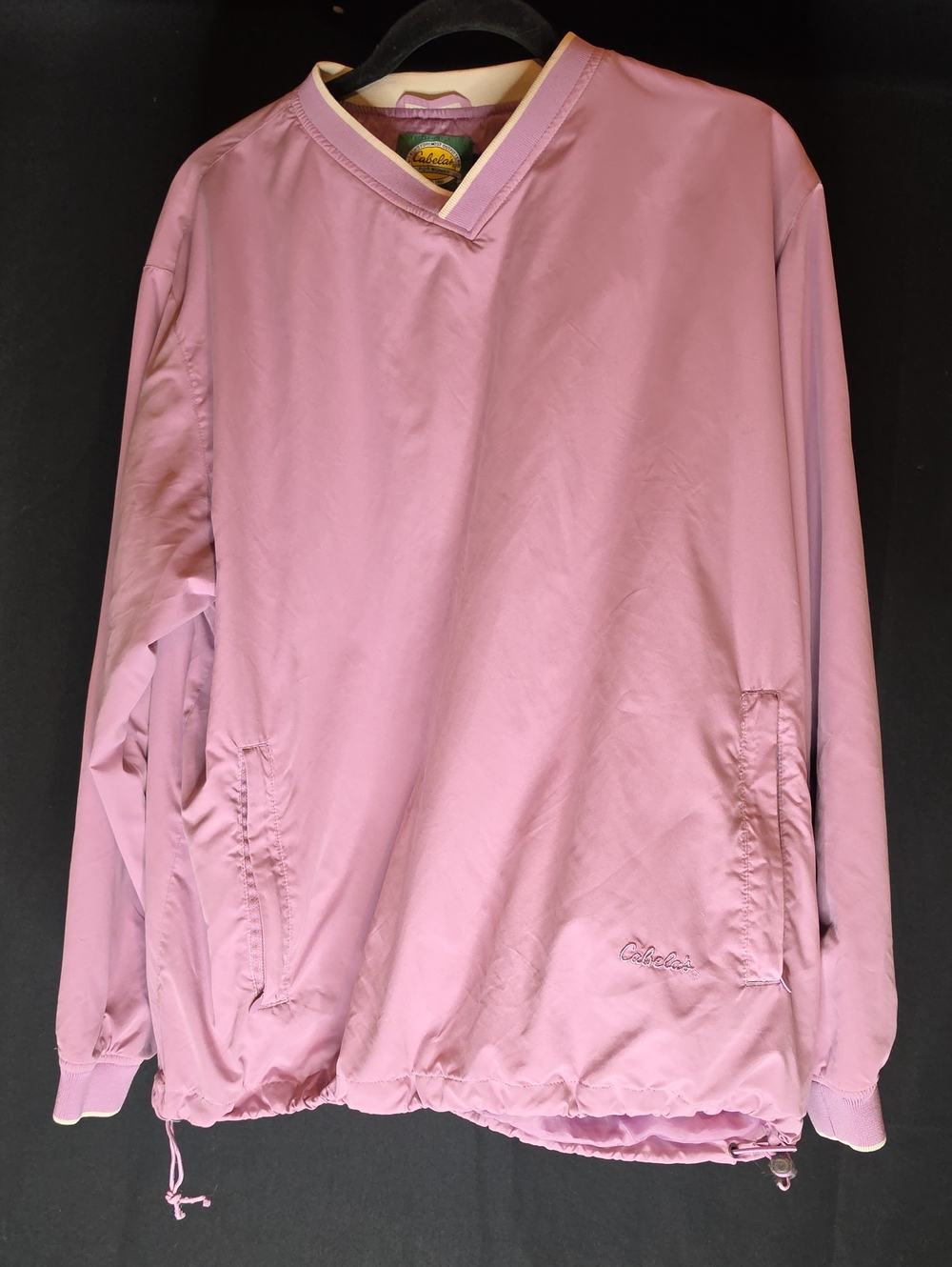 Cabela's Men's Light Lavendar V-Neck Pullover Sweater
